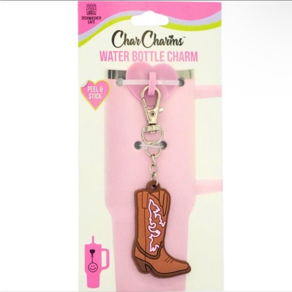 Water Bottle Boot Charm - Picture 1 of 4
